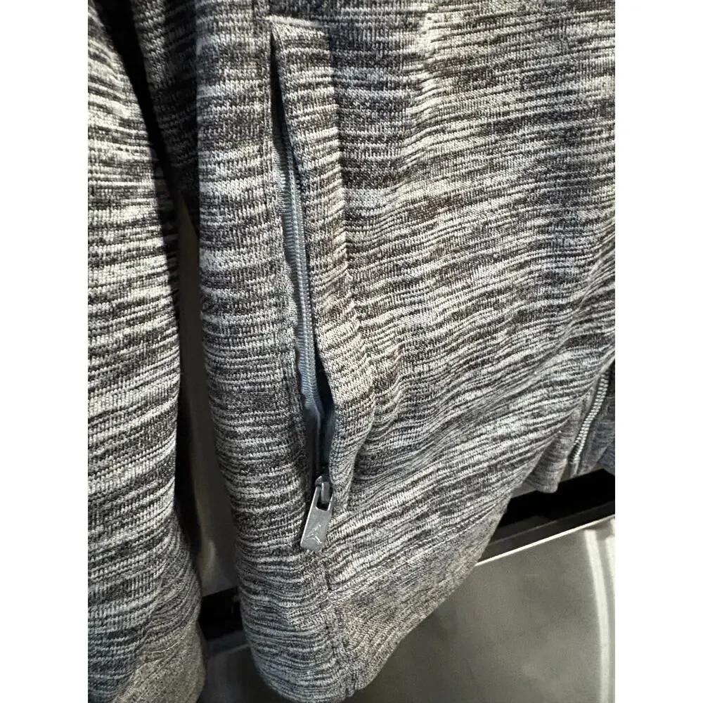 Grey Hooded Jacket - Air Jordan - L